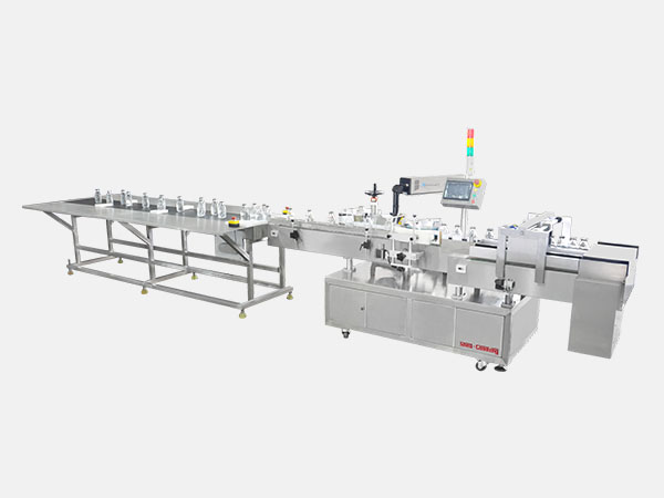 立式錕輪圓瓶（píng）貼標（biāo）輸送係統